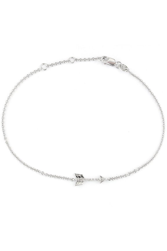 Silver Diamond Bracelet