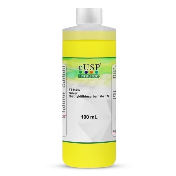 Silver Diethyldithiocarbamate Test Solution TS, 100mL  High-Purity Reagent for Heavy Metal Analysis & Spectrophotometry