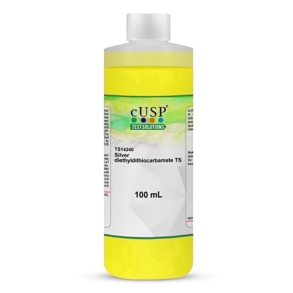 Silver Diethyldithiocarbamate Test Solution TS, 100mL High-Purity Reagent for Heavy Metal Analysis & Spectrophotometry