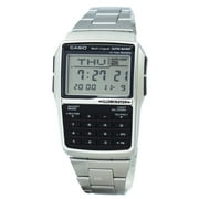 Silver Digital Watch w/ Databank, Calculator, Alarm & Light - DBC-32D-1A