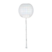 36" Silver Disco Foil Balloon with Tassel, by Way To Celebrate