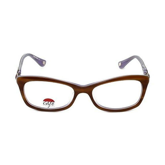 Silver Dollar Designer Reading Glasses Café 3161 52mm in Caramel Lilac +3.25