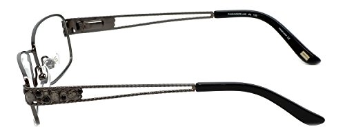 Silver Dollar Designer Reading Glasses Cashmere 446 53mm in Graphite +3.25