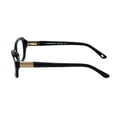 thumbnail image 1 of Silver Dollar Designer Reading Glasses Cashmere 452 53mm in Caviar +3.00, 1 of 4