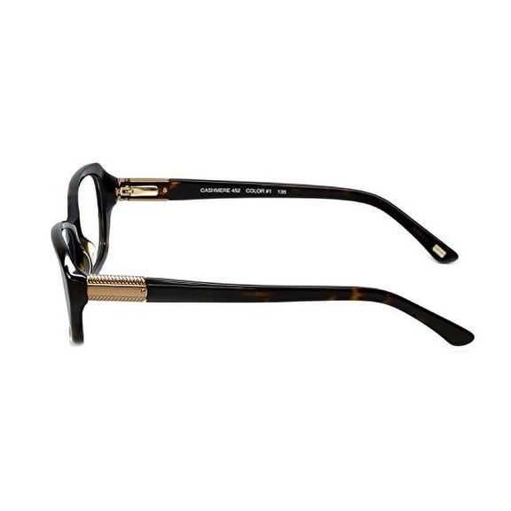 Silver Dollar Designer Reading Glasses Cashmere 452 53mm in Tortoise +1.50