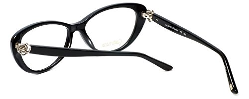 Silver Dollar Designer Reading Glasses Cashmere 456 53mm in Caviar +0.25