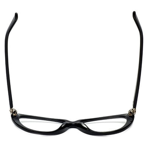 Silver Dollar Designer Reading Glasses Cashmere 456 53mm in Caviar +3.25