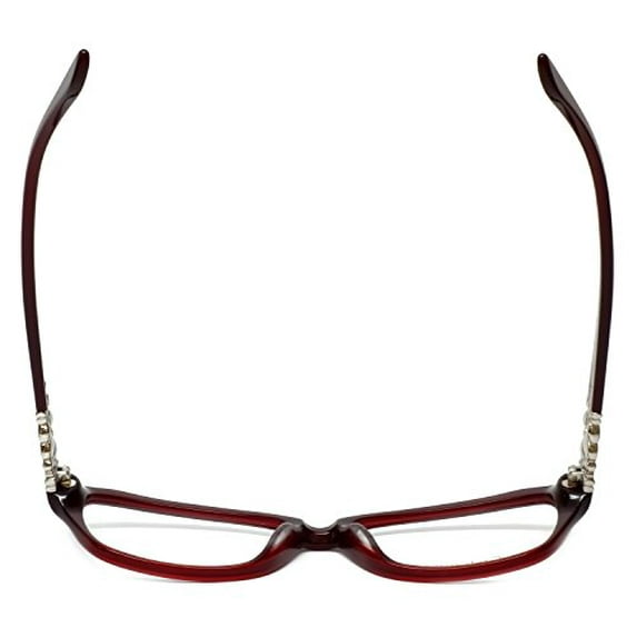 Silver Dollar Designer Reading Glasses Cashmere 467 53mm in Auburn +0.25