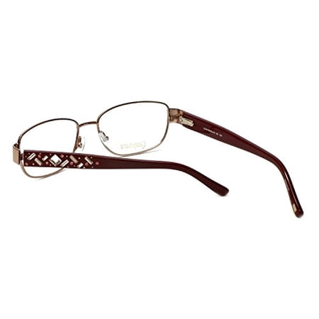 Silver Dollar Designer Reading Glasses Cashmere 472 53mm in Blush +1.50