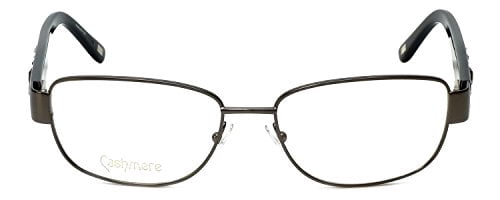 Silver Dollar Designer Reading Glasses Cashmere 472 53mm in Graphite +1.50