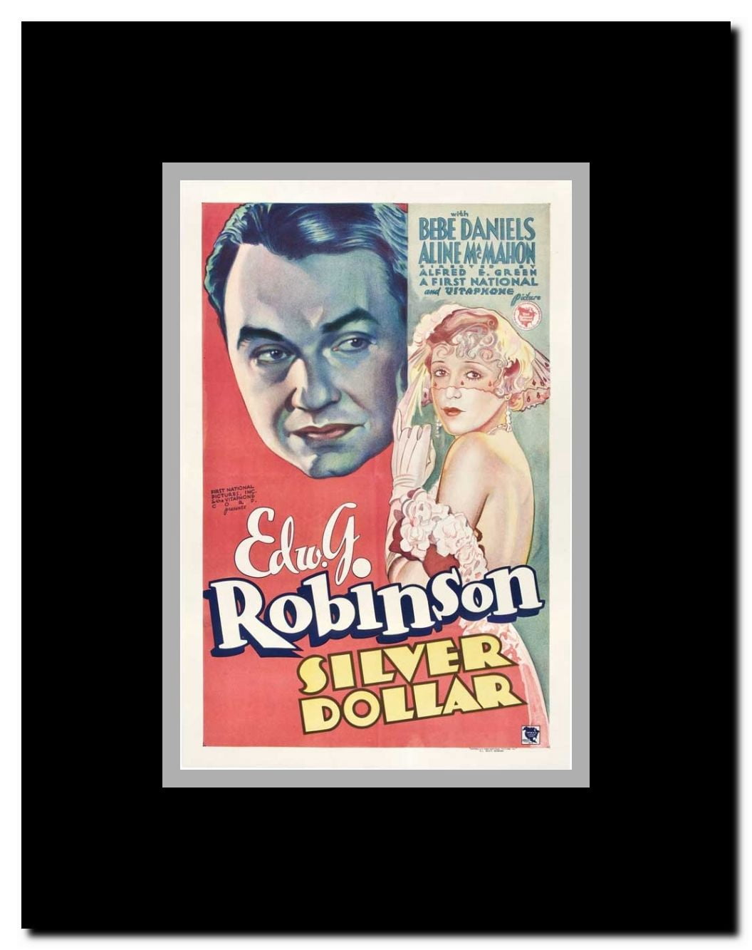 Silver Dollar Framed Movie Poster