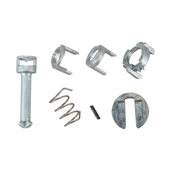 Silver-Door Lock Cylinder Repair Kit for BMW E46 3 Series, Front Right Driver Side osf