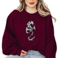 thumbnail image 1 of Silver Dragon Cool Steel Dragon Mythical Creature Metal Sweatshirt, for men & women, up to size 5XL, 1 of 3