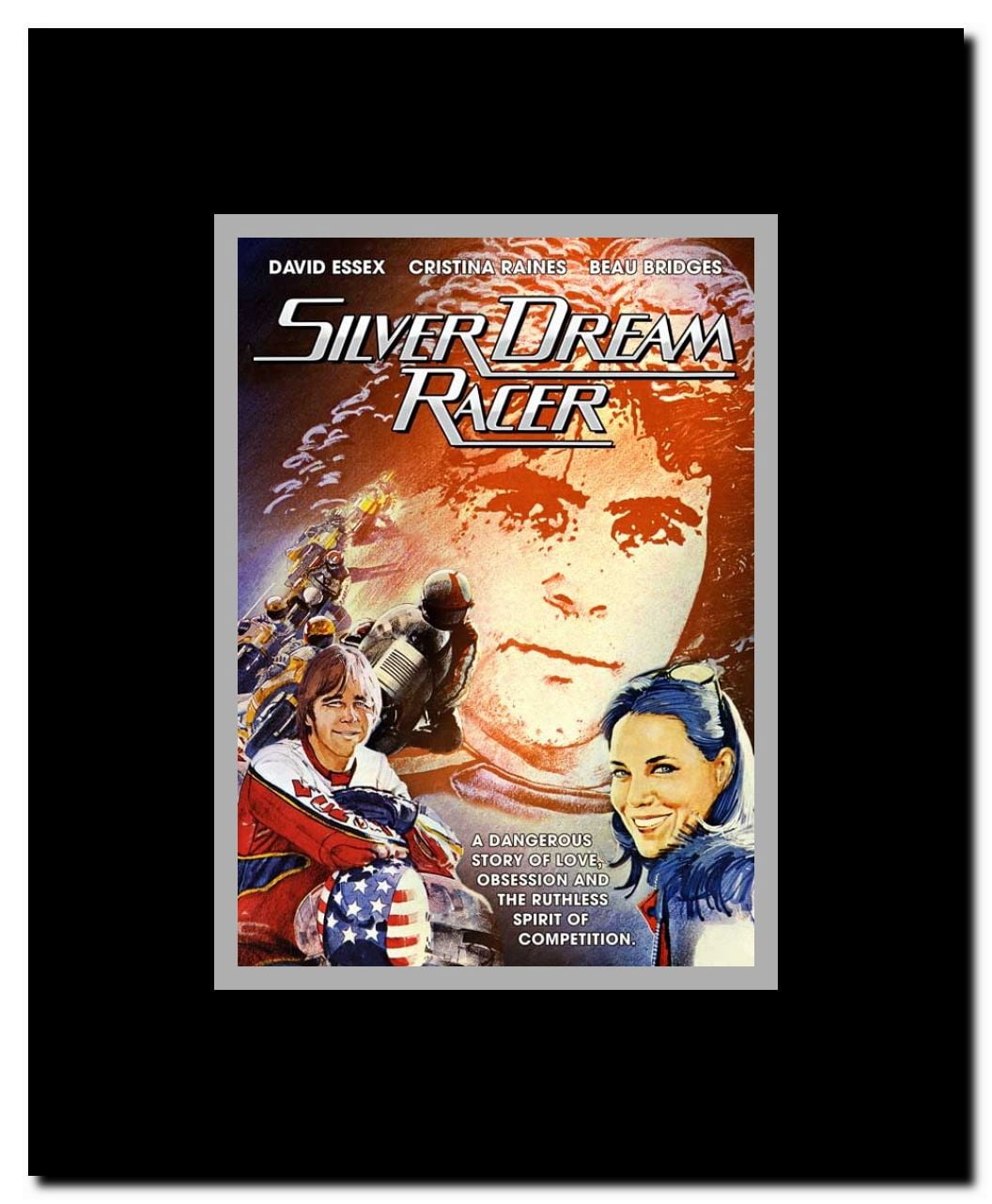 Silver Dream Racer Framed Movie Poster