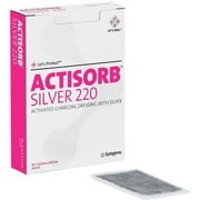 Silver Dressing Actisorb Silver 220 2-1/2 X 3-3/4 Inch Rectangle Sterile 1 Count