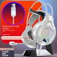 thumbnail image 1 of Silver Eagle Q7 Head-mounted Computer Earphone With Microphone Luminous Channel USB Gaming Headset, 1 of 2