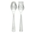 thumbnail image 1 of Silver Electroplated Serving Fork and Spoon Set 4 Count by Way to Celebrate, 1 of 5