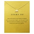 thumbnail image 1 of Silver Elephant Pendant Necklace for Women Chain Elegant Lightweight Locket Jewelry, 1 of 9