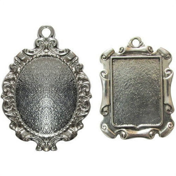 Silver Embellishments, 10pk