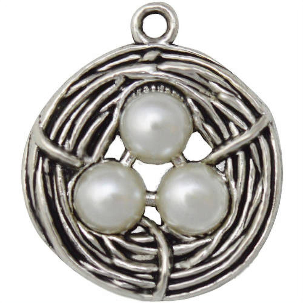 Silver Embellishments, 10pk