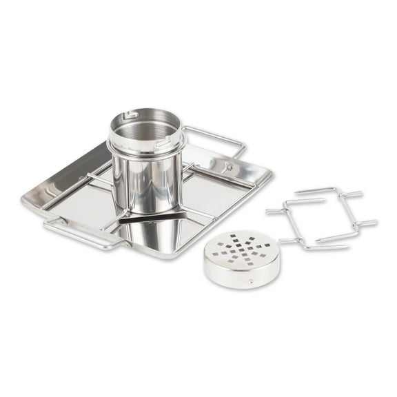 Silver Endurance Vertical Chicken Roaster 9.5x7.25x4 inches