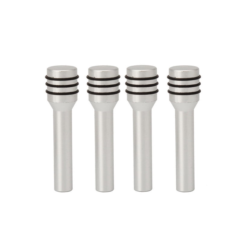 Silver-Exacpilles Car Security Interior Door Lock, Aluminum Alloy, For Golf, MK3, MK4, Jeep Wrangler JK, Auto Accessories, 4pcs