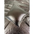 thumbnail image 1 of Silver Fabric Pillow Cover | Custom Sizes | Modern | Silver Throw Pillows | Gift for her | Hi End Accents | Luxury Decorator Pillows | Color, 1 of 6