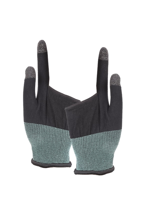 Silver Fiber Transmissive Play Gloves For Touch Panel Devices Extreme Thin Ventilated Plan Strengthened Accuracy Control