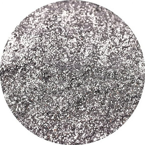 Silver Fine Glitter in Jar - 4 Oz Glitter for Crafts - Glitter for Slime - Face Glitter - Candle Glitter - Body Glitter