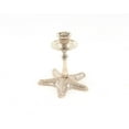thumbnail image 1 of Silver Finish Star Fish Taper Candle Holder, 1 of 4