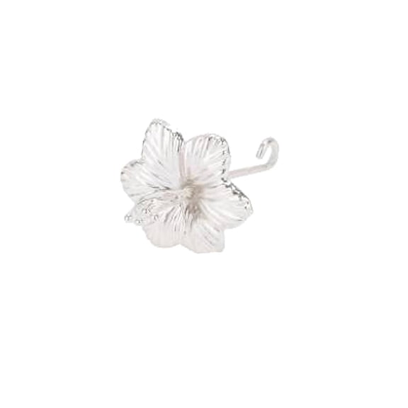 Silver Flower Small for Pujan (Pack Of 1)