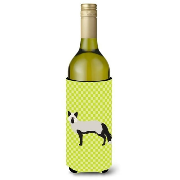 Silver Fox Green Wine Bottle Beverge Insulator Hugger