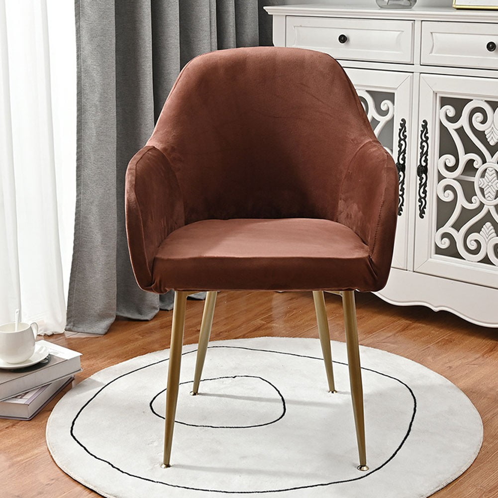 Silver Fox Velvet New Curved Chair Cover Chair Cover Chair Cover Home