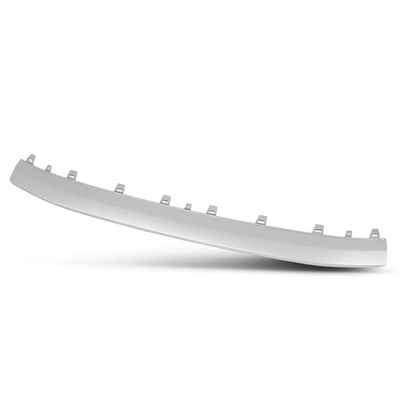 Silver Front Bumper Cover Lower Spoiler Molding Trim Fit For 2015-2018 Audi A8 S-Line S8