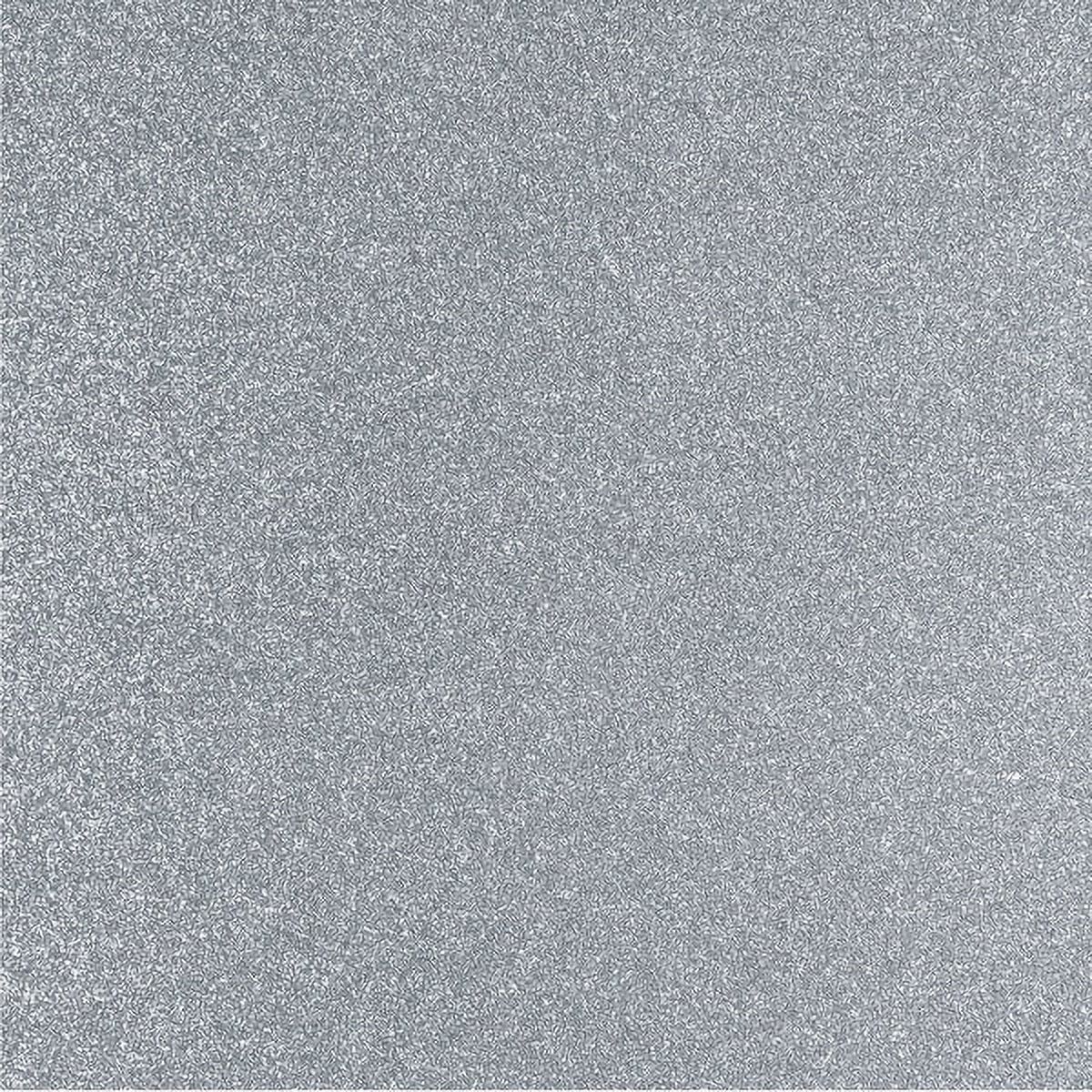 Silver Glitter Cardstock Paper 12x12 Inches Thick Cardstock Paper for