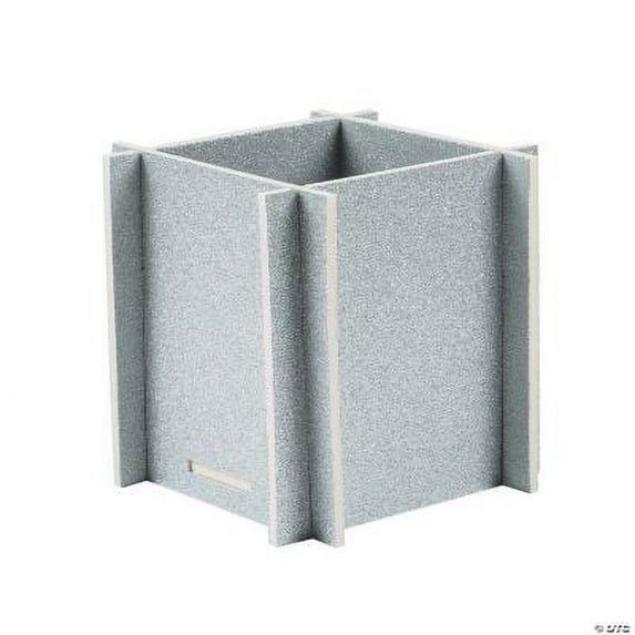 Silver Glitter Centerpiece Containers, Birthday, Party Decor, 3 Pieces