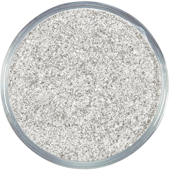 Silver Glitter Sand, 1 lb - Crafts for Kids and Fun Home Activities Silver Glitter Silver Glitter