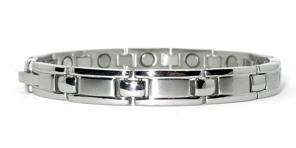 Silver Glory - silver-plated Magnetic Bracelet