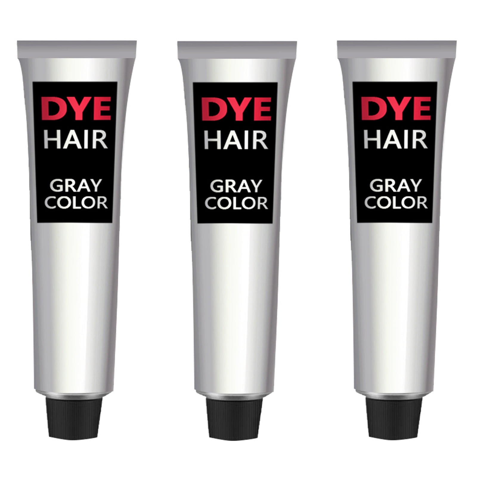 Silver Gray Hair Dye Cream, Smokey Grey Permanent Hair Dye, Light Gray Silver Color Cream