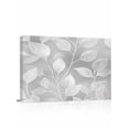 thumbnail image 1 of Silver Gray Leaves Wall Art for Living Room,Canvas Picture Wall Decor for Bathroom Bedroom,Vintage Abstract Branch Botanical Painting Artwork for Office Kitchen Hallway Dining Room Home Decor 12"x16", 1 of 8