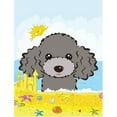 thumbnail image 1 of Silver Gray Poodle Summer Beach Flag Garden, 1 of 1