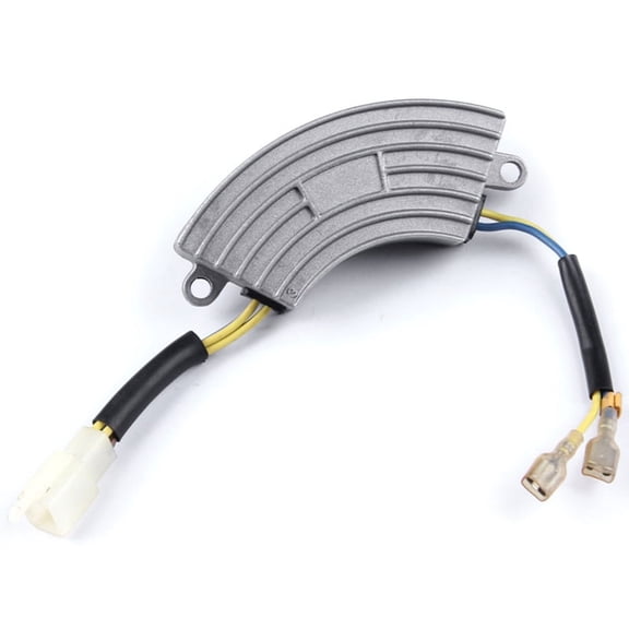 Silver Gray-Voltage Regulator on 2kw/2.5kw/2.8kw AVR Gasoline Generator, Aluminum Shell