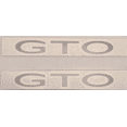 thumbnail image 1 of Silver-Grey Fender Emblem Lettering Overlay Decal Set 2004-2005 Pontiac GTO, 1 of 1