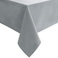 thumbnail image 1 of Silver Grey Tablecloth for Rectangle Tables - Waterproof and Spillproof Washable Fabric Table Cloth for Dining Room Kitchen Party, 60 x 102 Inch, 1 of 6