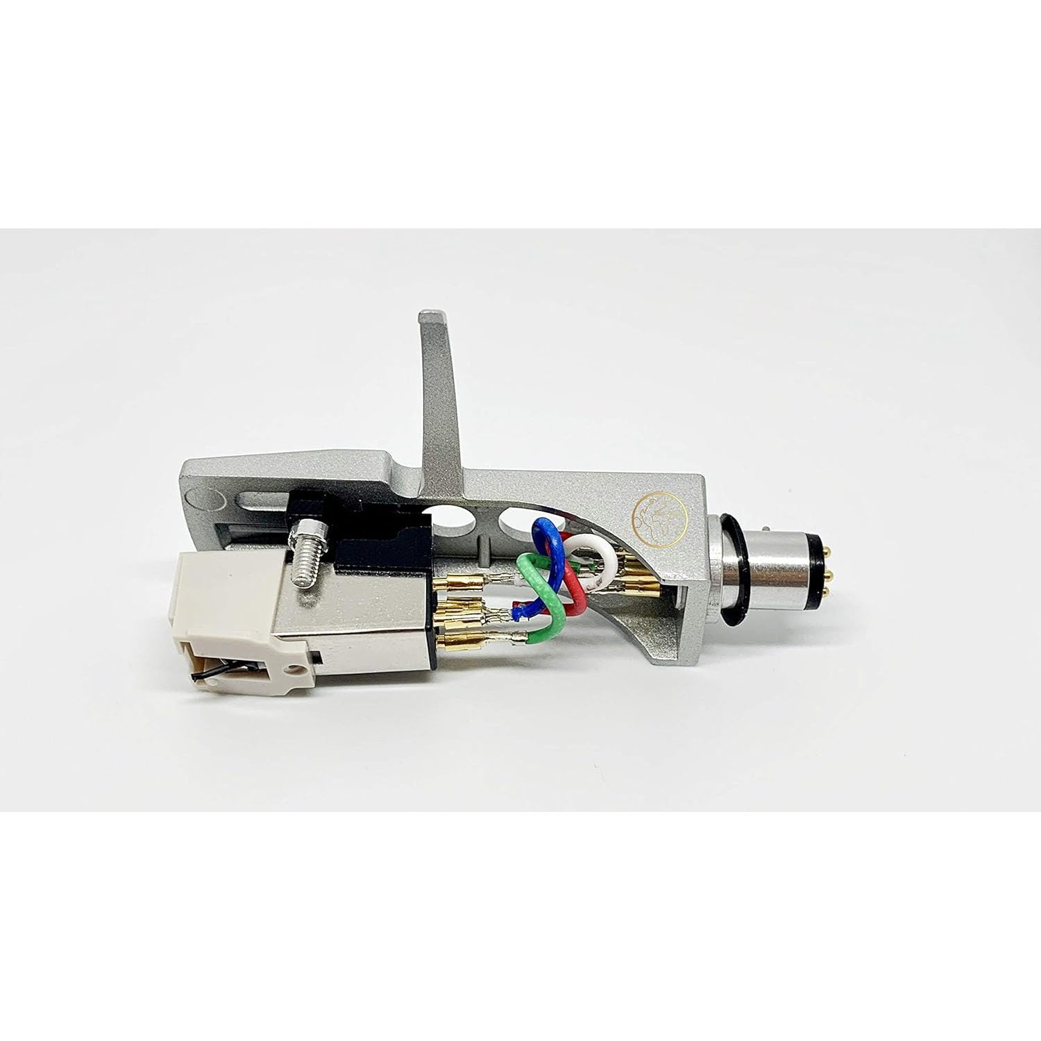 Gold Plated Headshell With Cartridge & Stylus – For Technics SL-1500, SL-1600, SL-1800 Series Turntables