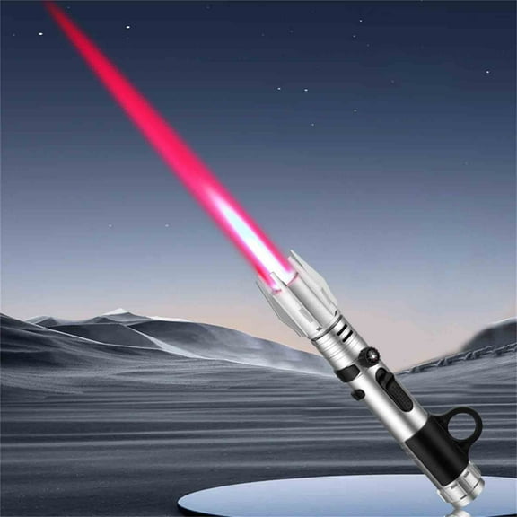 Silver High-Temp Spray Lighter, Metal Inflatable Direct Punch, for Culinary and Outdoor Use