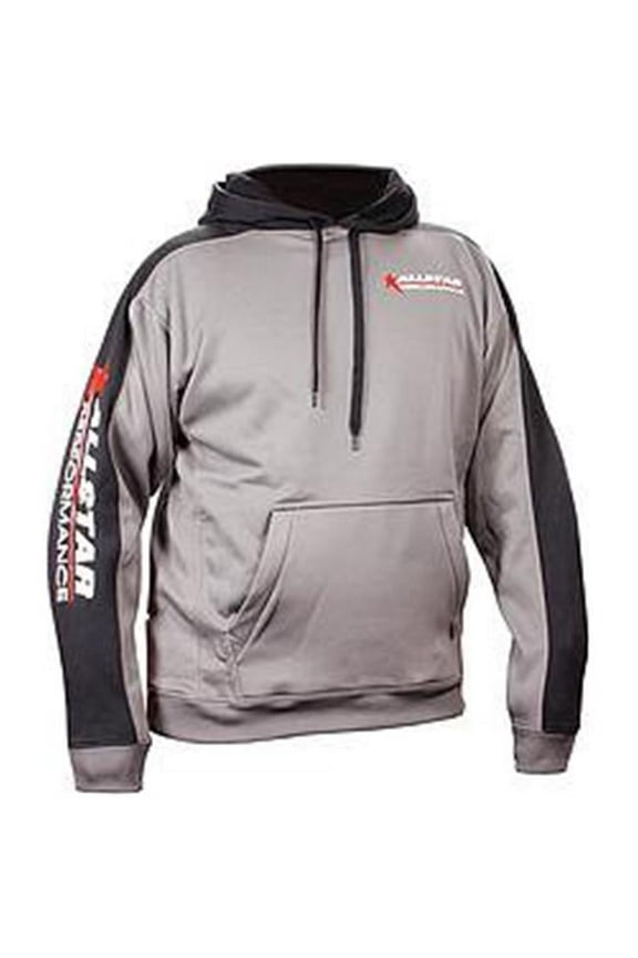 Silver Hooded Allstar Logo Large Sweatshirt P/N 99916L