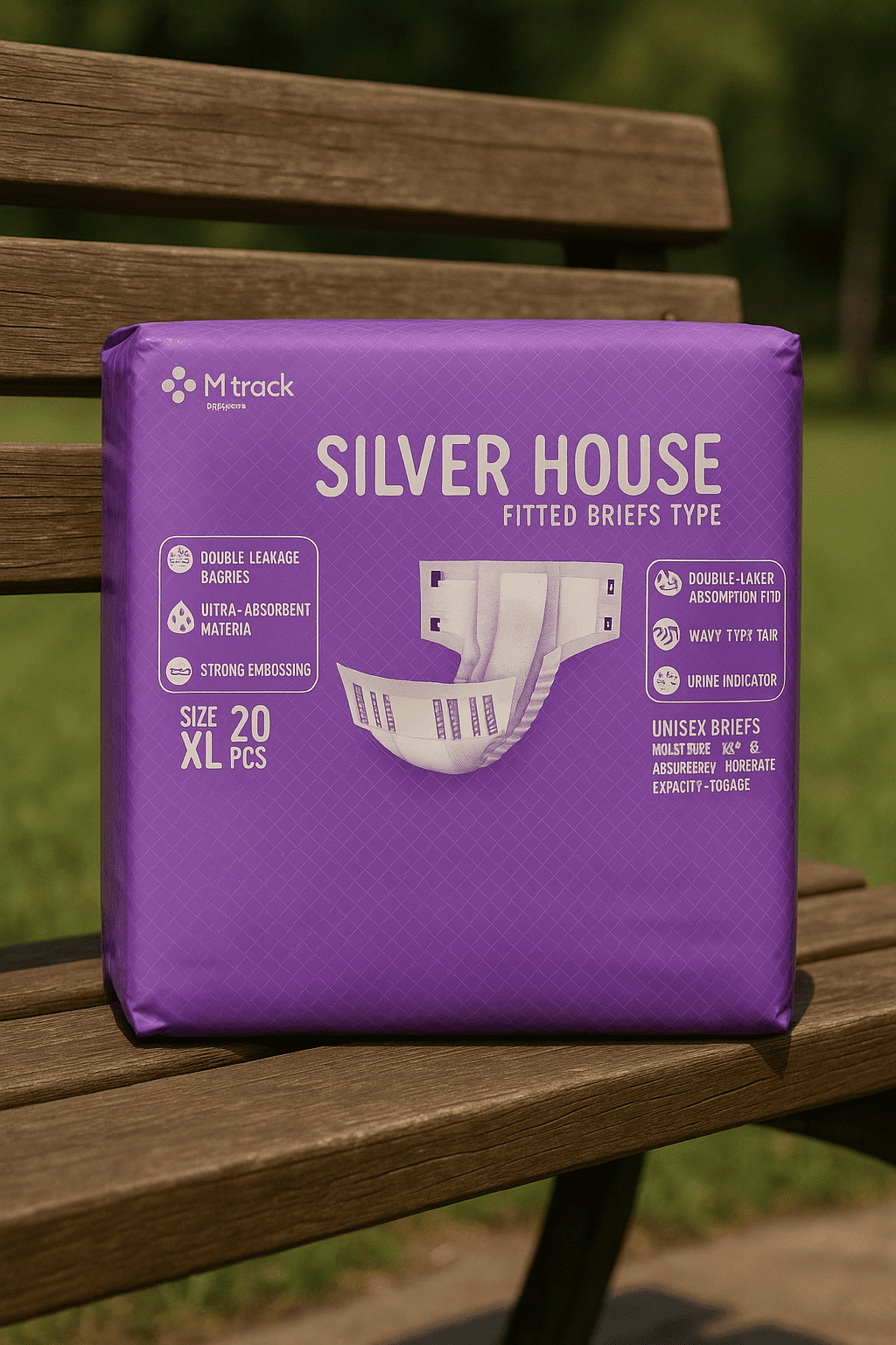 Silver House Adult Diaper – High Absorbency XLarge-Made In Korea