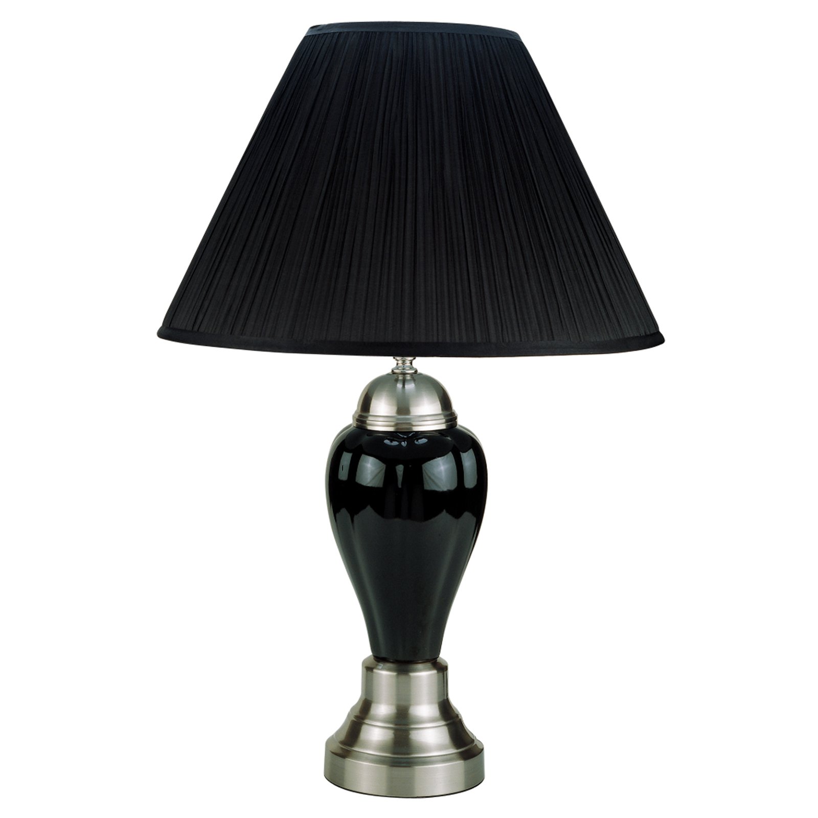 Silver/Ivory Ceramic Table Lamp, 27" - image 1 of 2