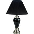 thumbnail image 1 of Silver/Ivory Ceramic Table Lamp, 27", 1 of 2